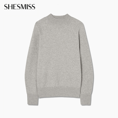 인동에프엔 쉬즈미스 하프넥 래글런 니트 풀오버_SSKPOP42120_BK