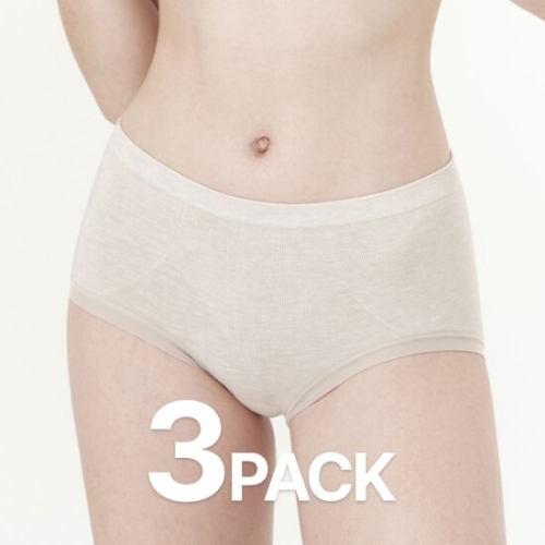 갓바디 모달 심리스 안착팬티 (3매)