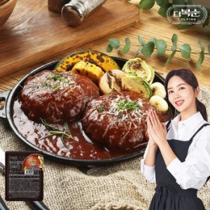 베델푸드 더복순 한우 함박스테이크 190g (2개)
