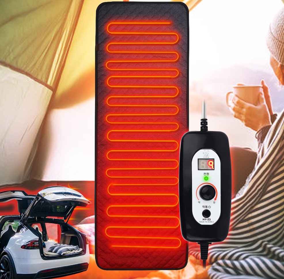 GMZ모터스  탄소열선 차박 1인 온열매트 (12V)