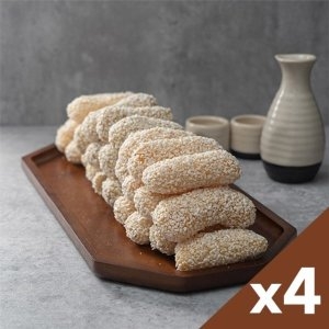 사과랑 자연맛남 한과 양양 수제 전통한과 찹쌀유과 3종 200g x 4봉