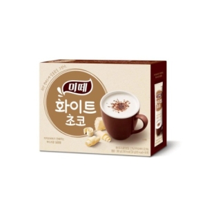 동서식품 미떼 핫초코 화이트 초코 10T 1개 초콜릿 코코아_이미지