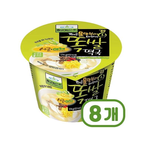 칠갑농산 즉석 똑쌀떡국 174g (8개)_이미지