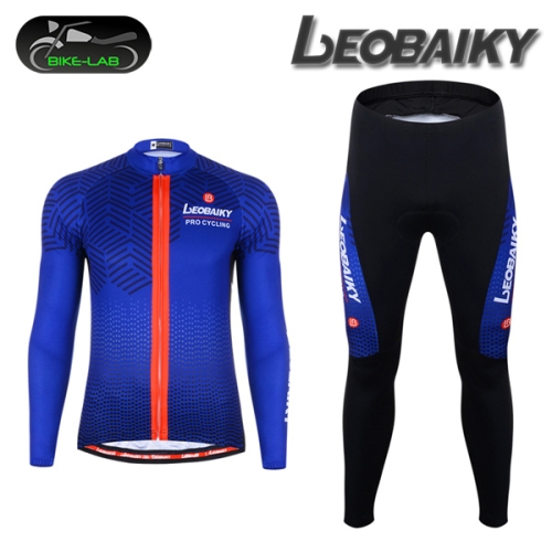  로스휠 BIKELAB 자전거 긴팔 상하세트 LBL16-09