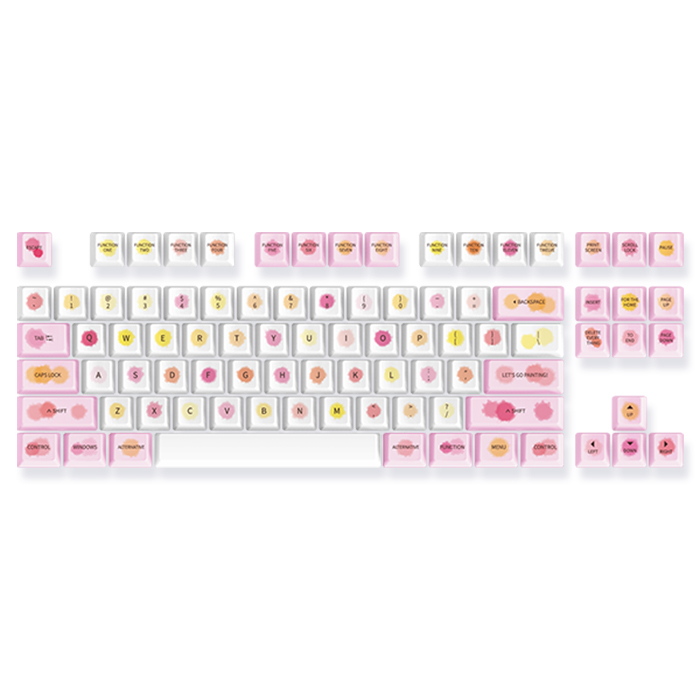 페인팅 플레이 87키 QC미달 키캡