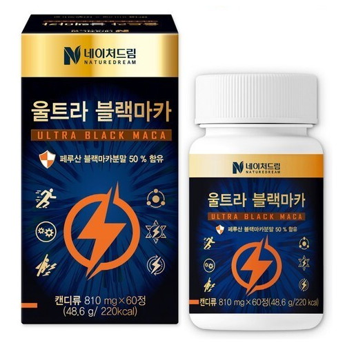 울트라 블랙마카 60정