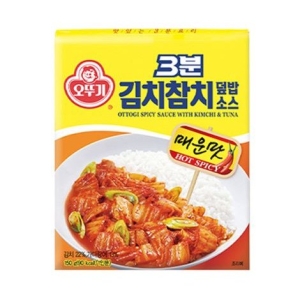 오뚜기 3분 김치참치 덮밥소스 150g (18개)