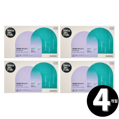 정관장 화애락 액티브미 70ml 30포 (4개)_이미지