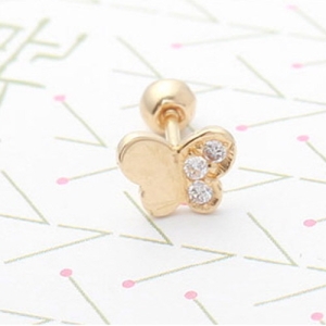 미니아트 10K 나비 피어싱_G394_이미지
