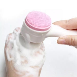 실리콘 세안브러쉬 모공 클렌징 블랙헤드 피지 솔_OMS-WBR57
