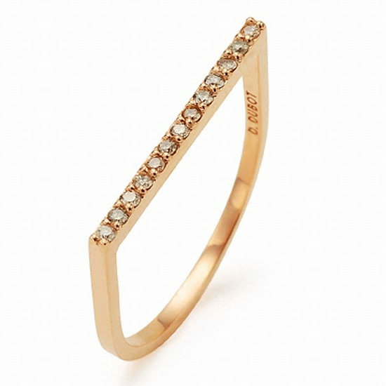 디디에두보 Signature D 14K 반지 JDRRRPF214S_이미지