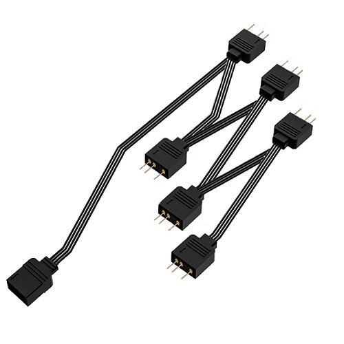 ID-COOLING FS-06 1:6 ARGB 분배기 (0.35m)_이미지