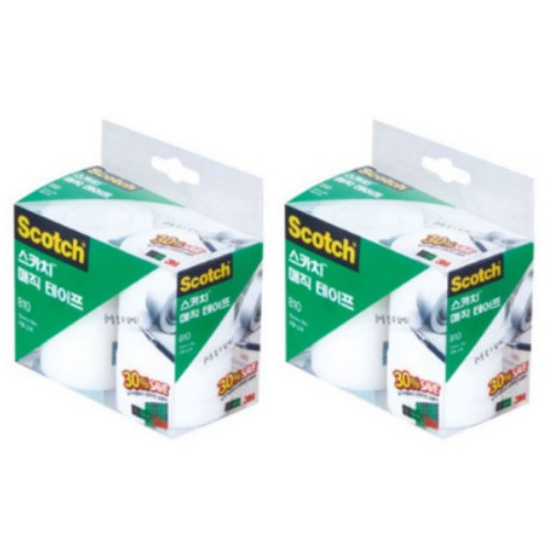 3M 스카치 810 매직 테이프 리필 12mm x 18m (24개)