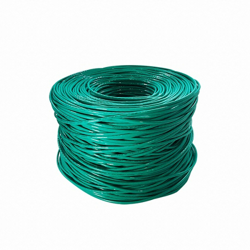 라인업시스템 LANSTAR CAT.5E UTP 랜케이블 박스 (LS-5UTP-305MGN 그린, 305m)_이미지