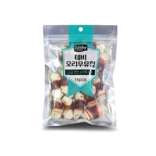 테비토퍼 오리우유껌 15p (5개)_이미지