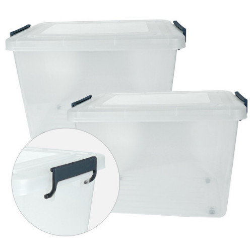 민경 스페이스에디터 베이직 리빙박스 120L (2개)_이미지