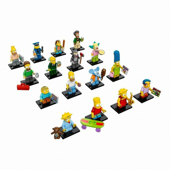 레고 ㅤ미니 피규어 심슨 시리즈 시즌1 세트 (71005) (60개)_이미지