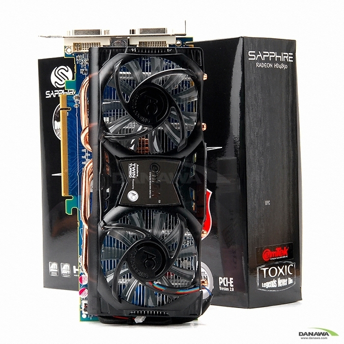 SAPPHIRE 라데온 HD 4850 TOXIC EXTREME 512MB TwinTurbo 이엠텍_이미지