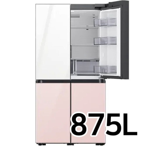 삼성전자 비스포크 글램 RF85A9111 (화이트+핑크)_이미지