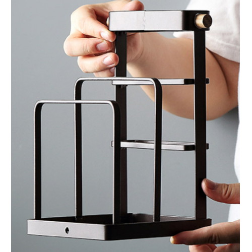 모나코올리브 망고너츠 철제 멀티정리랙 1단_이미지