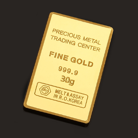 골드리카 순금 24K 파인 골드바 30g