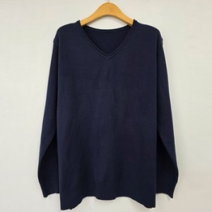 아이우먼 위크브이넥솔리드니트티 EBT907M512 빅사이즈