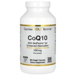 캘리포니아골드뉴트리션 CoQ10 100mg 360캡슐 (1개)_이미지