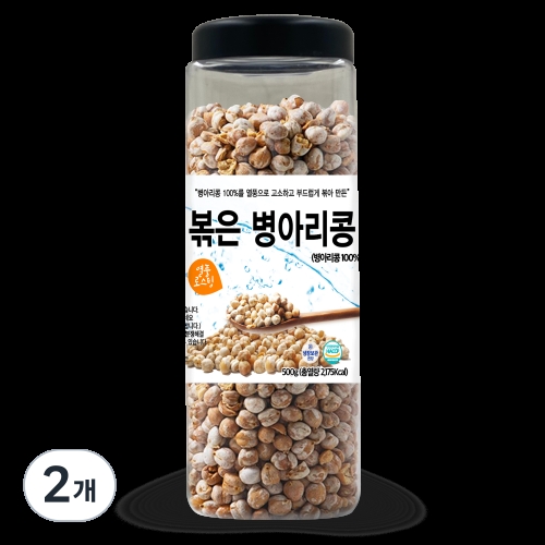 대구농산 볶은 병아리콩 통 500g (2개)_이미지