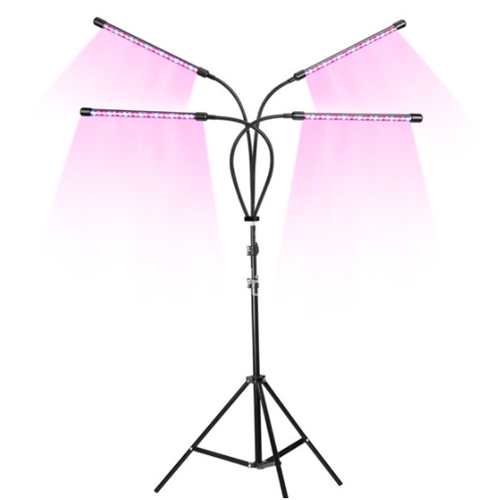 지니스 LED 4헤드 삼각대 식물재배등+충전기_이미지