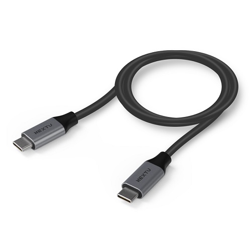 이지넷유비쿼터스 NEXTU USB 3.1 10Gbps PD C to C타입 100W 케이블 (2m)_이미지