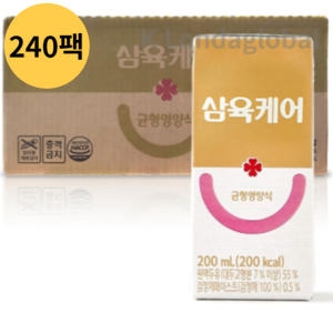 삼육식품 삼육케어 균형영양식 200ml (240개)_이미지