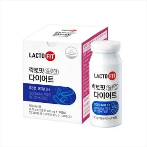 종근당건강 락토핏 솔루션 다이어트 400mg 30캡슐 (12개)_이미지
