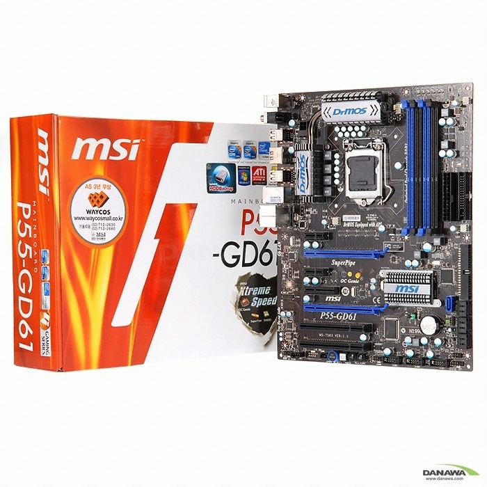 MSI P55-GD61 + N250GTS-����Ŭ��3 DIY ��Ű�� �����ڽ�