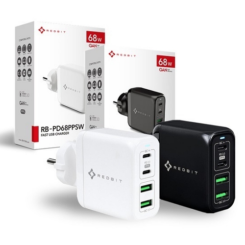 �̿��� ����� PD PPS 68W 4��Ʈ GaN ������ ������ RB-PD68PPSW