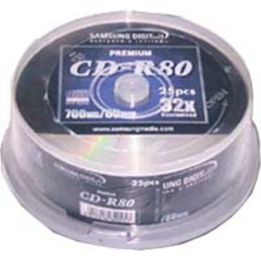 삼성전자 700MB 골드 케익 25장_이미지