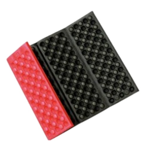 휴대용 접이식 발포 방석 매트 레드 (39x27)