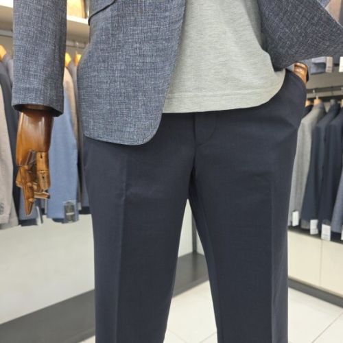 트레몰로 남성 네이비 봄가을 울혼방 정장바지 TGNGBVF33711156