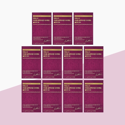 에스더포뮬러 여에스더 여에스더 리포좀 글루타치온 다이렉트 울트라 9X 30매 (11개)_이미지