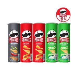 프링글스 110g 3종 2+2+1 오리지날/양파맛/매운맛