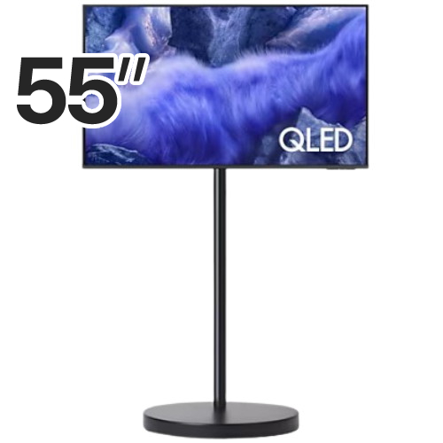 삼성전자 QLED KQ55QFE1AFXKR 이동형 패키지 (삼성 무빙 스탠다드)