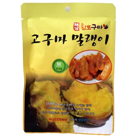 황토구마 고구마 말랭이 60g