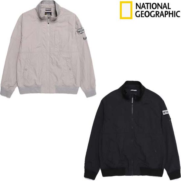 내셔널지오그래픽 NRN 카니스 스탠드넥 블루종 점퍼 N251MJP130