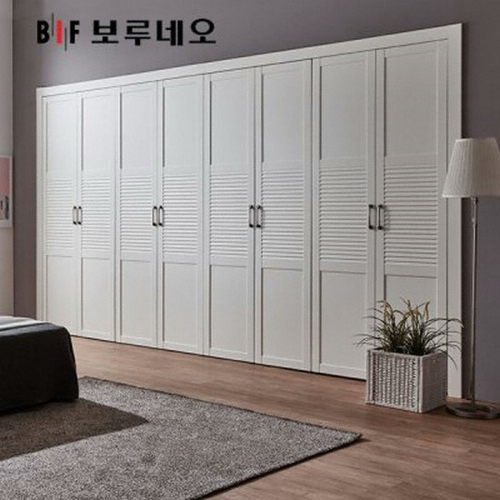 BIF보루네오 로망 여닫이 붙박이장 (330cm)