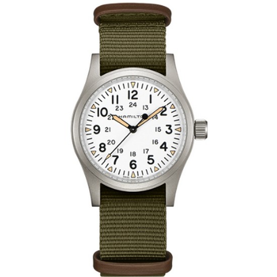 해밀턴 카키 필드 메커니컬 H69439411_이미지