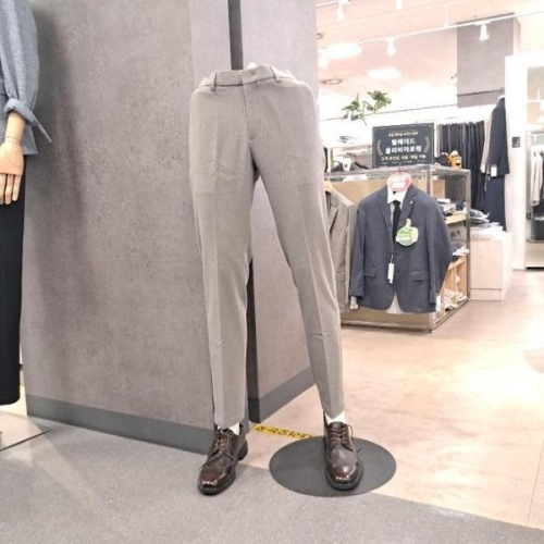 세정 트레몰로 HC09 오트밀 핏 팬츠 DA5F8421 남성 가을 허리밴딩 바지단품 셋업 S43408455