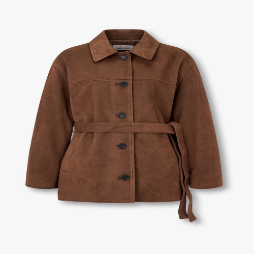 보브 신세틱 스웨이드벨티드 셔츠 자켓 7125475502 DG 13161_7125475502DG