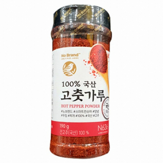 국산 고춧가루 190g
