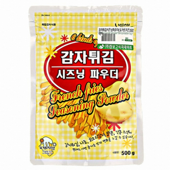 미담채 감자튀김 시즈닝 파우더 요거트치즈맛 500g