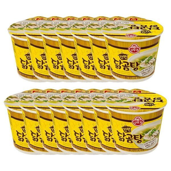 오뚜기 컵국 간편 닭곰탕 10g (15개)_이미지
