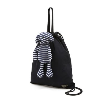  헤지스레이디스 HARRY 패커블 해리 키링 스트라이프 네이비 HSLG6B250N2